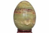 Chatoyant, Polished Arizona Pietersite Egg - Arizona #206516-2